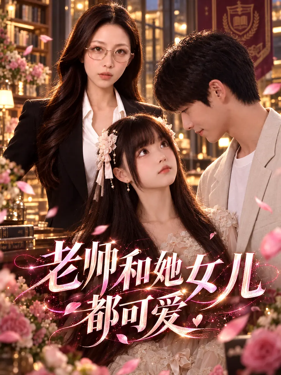 老师和她女儿都可爱 · 第1季封面背景