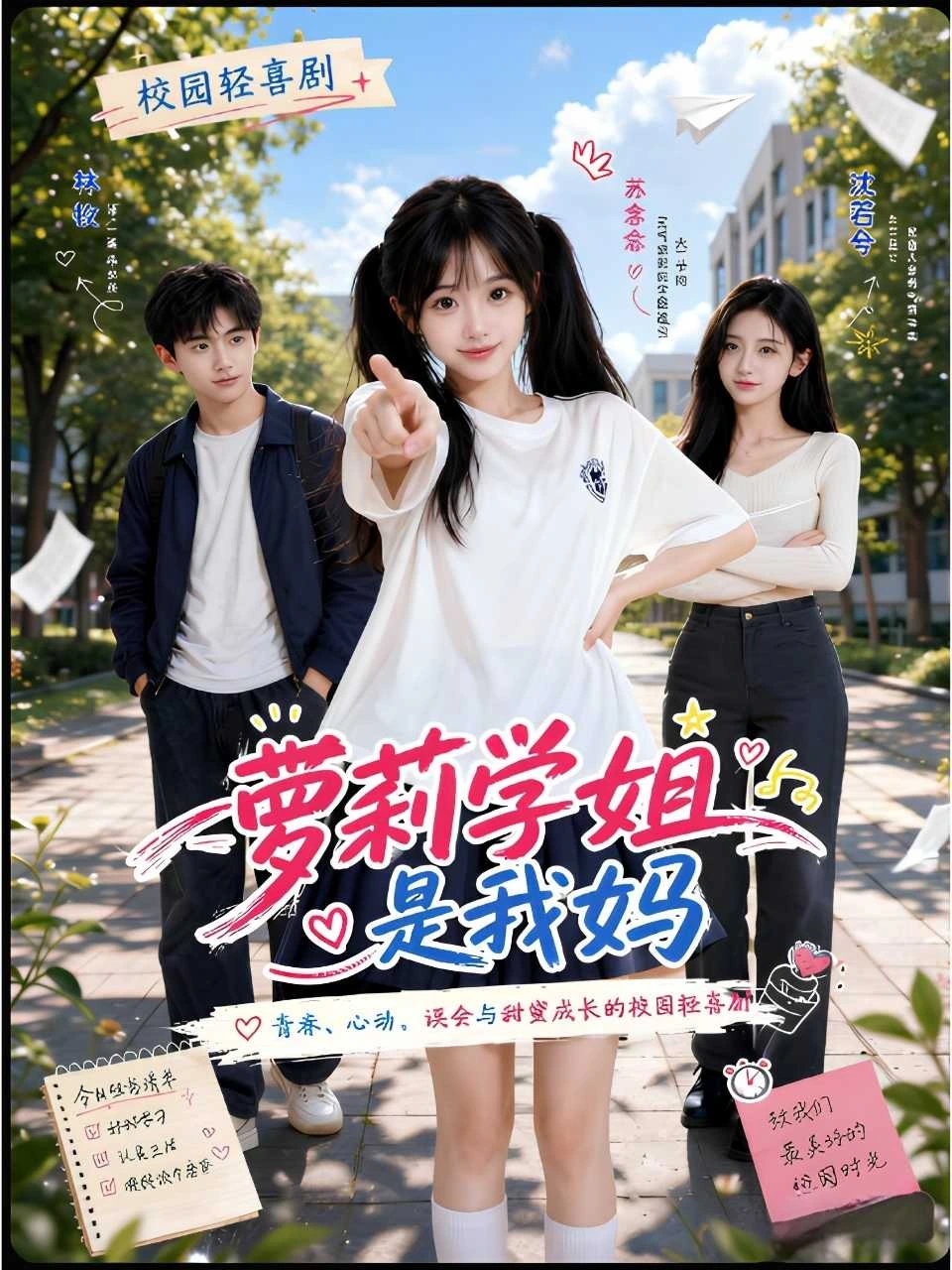 萝莉学姐是我妈？ · 第1季封面背景
