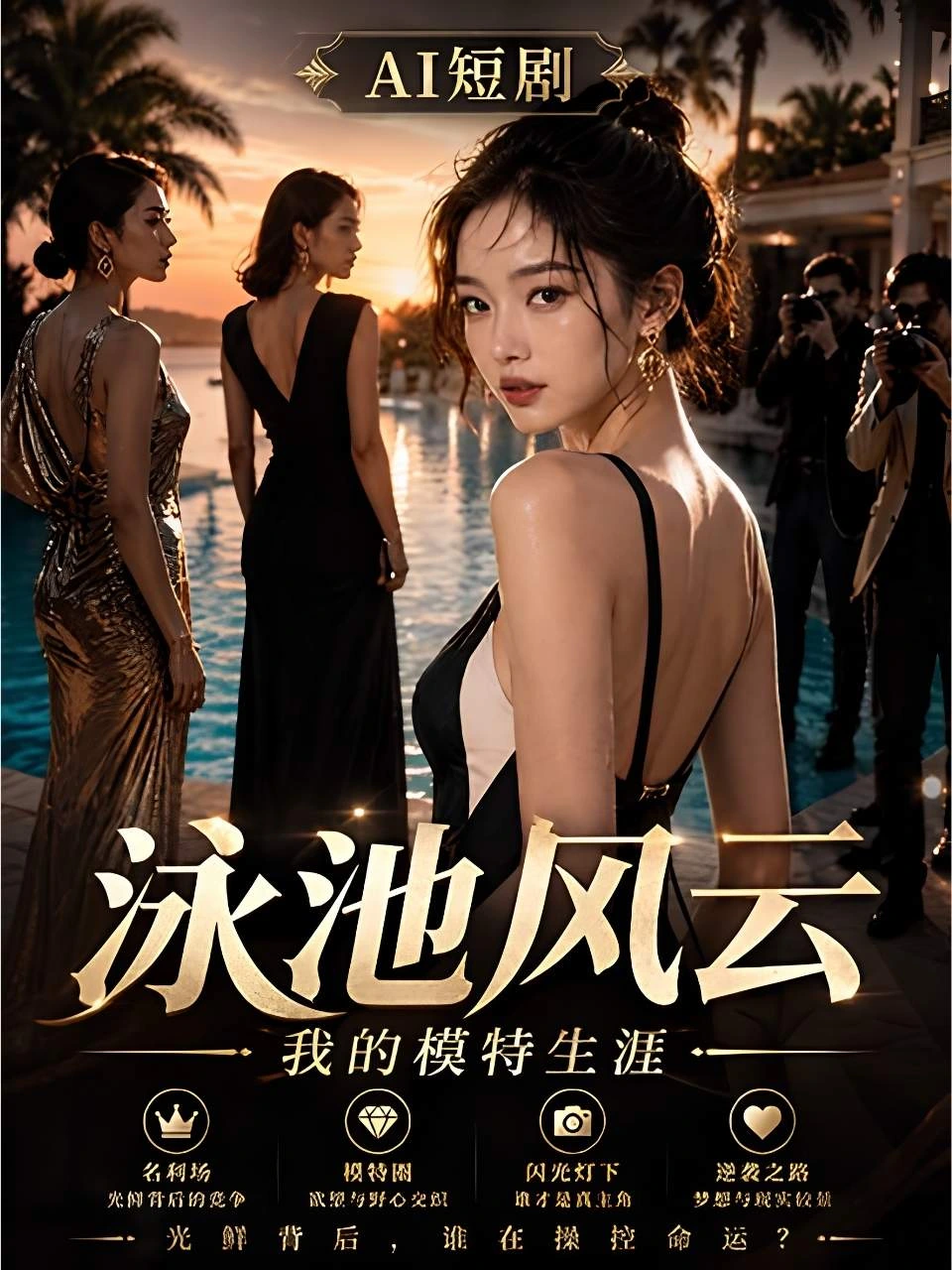 泳池风云海报